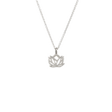 New beginnings lotus necklace - Dogeared