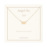 333 Angel Number Necklace