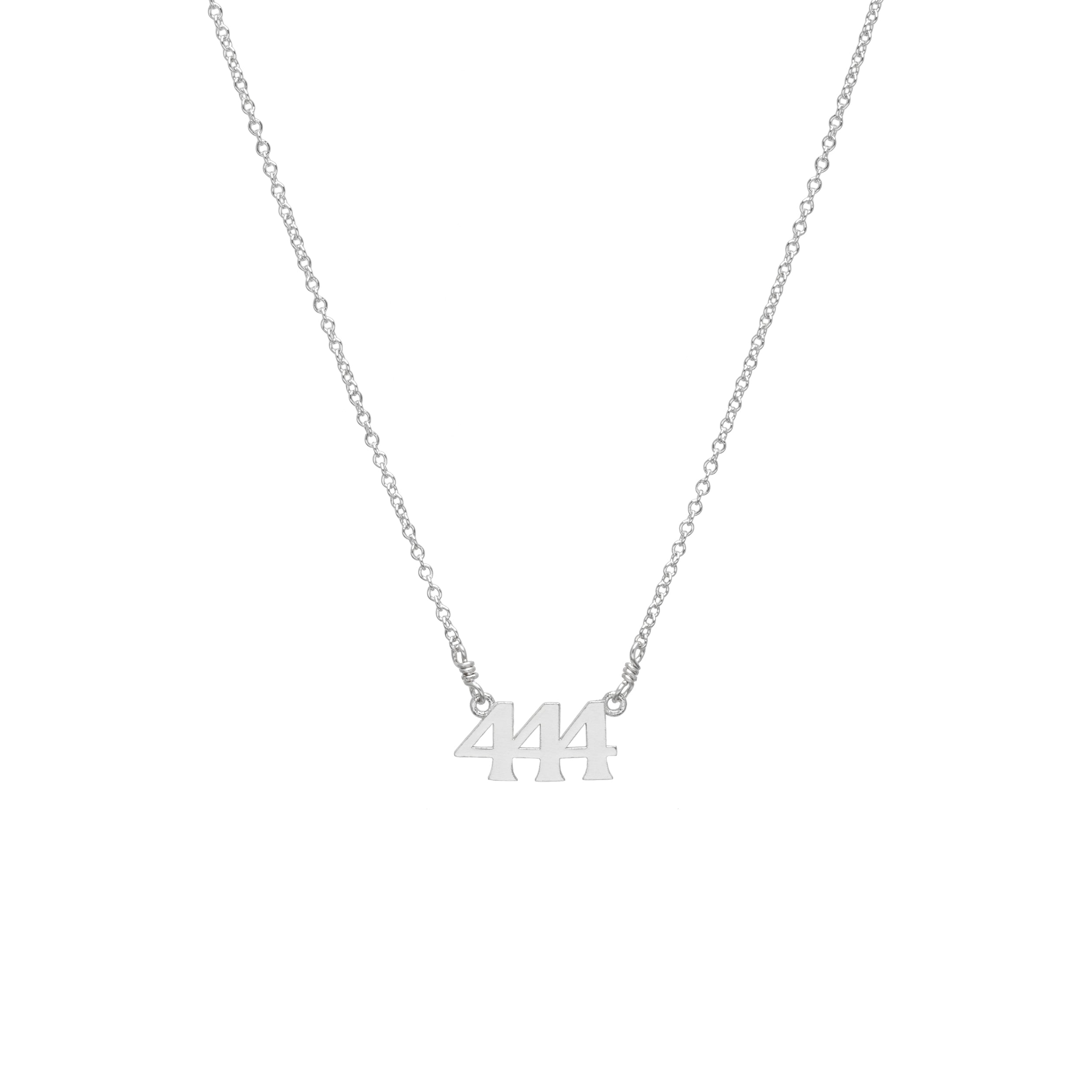 444 Angel Number Necklace