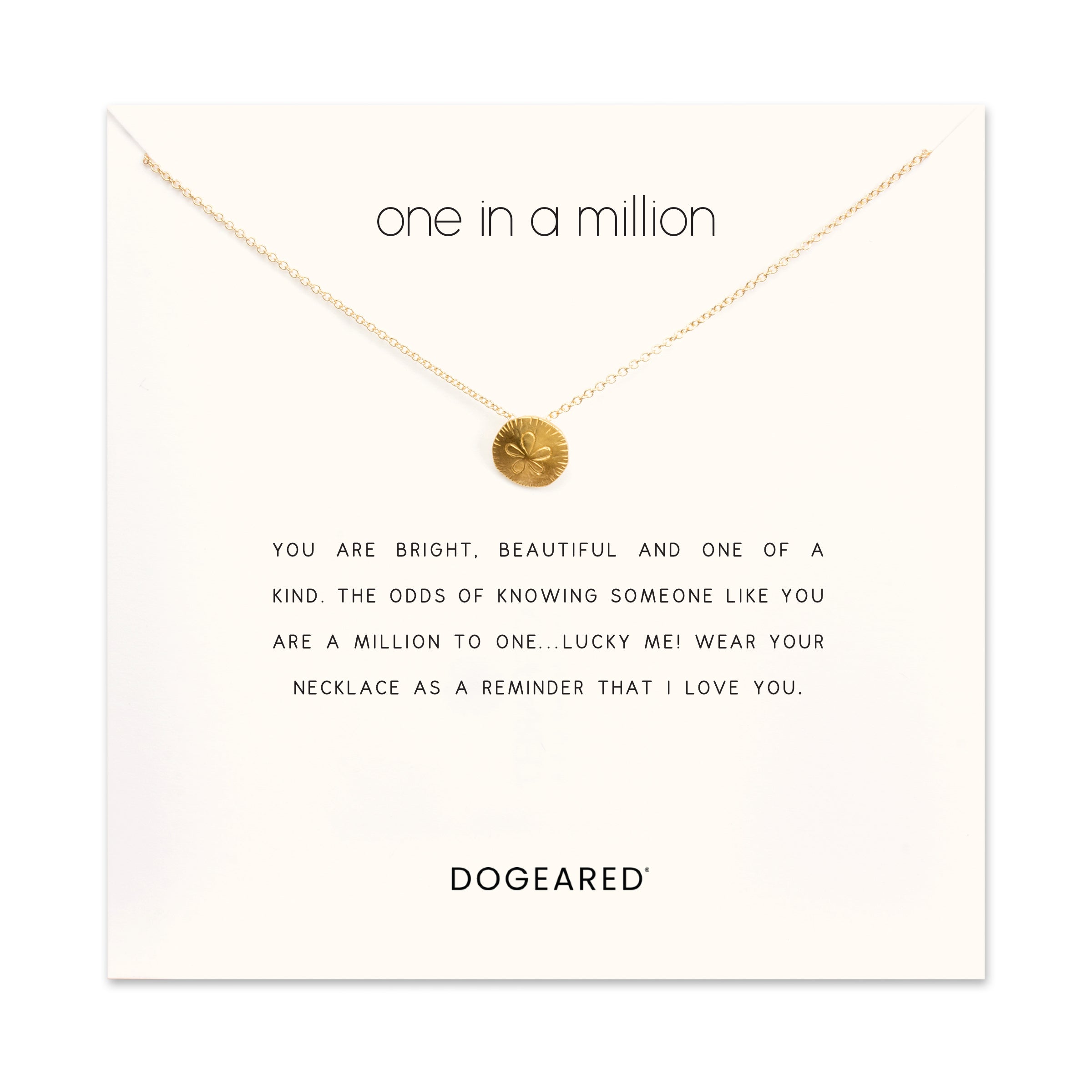 Sand Dollar Charm Necklace| Dogeared