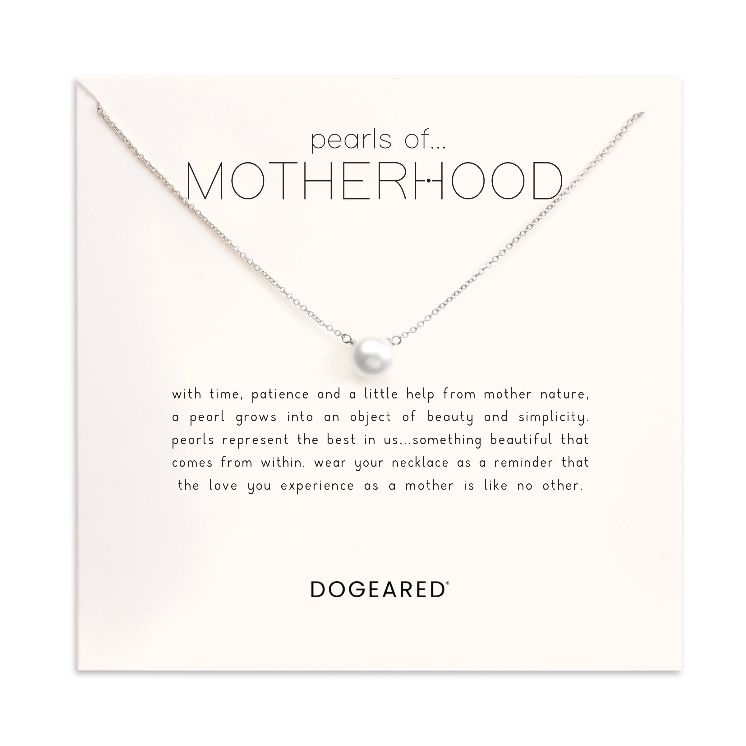 Dogeared on sale pearl necklace