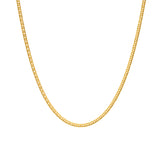 Double Curb Chain Necklace