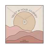 Trust In Your Journey Compass Necklace