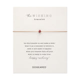 July Birthstone Wishing Bracelet with Ruby