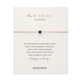 September Birthstone Wishing bracelet with Sapphire