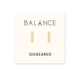 Balance Bar Stud Earrings