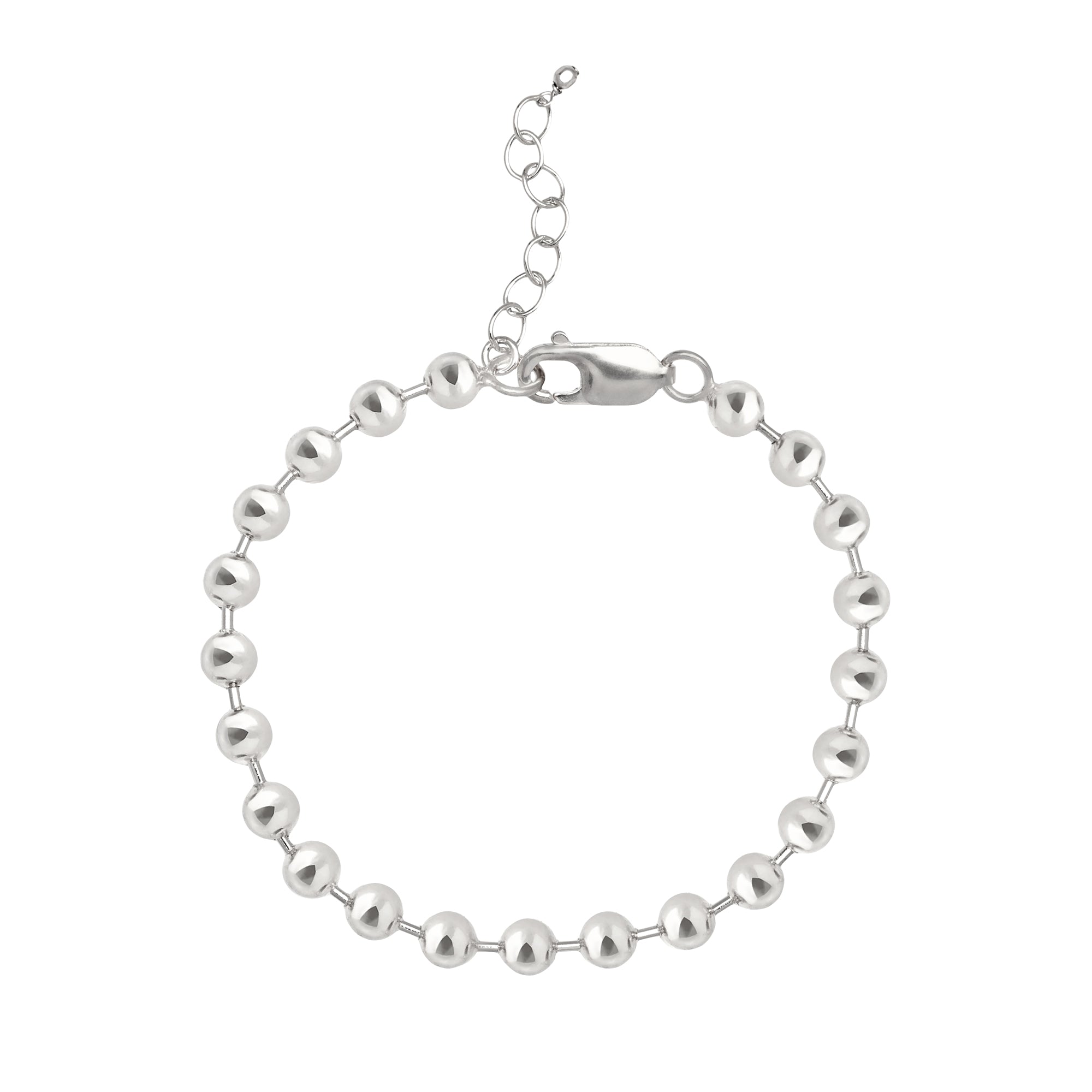 Sterling Silver Ball Chain Bracelet