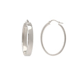 Chandler Wide Oval Hoops