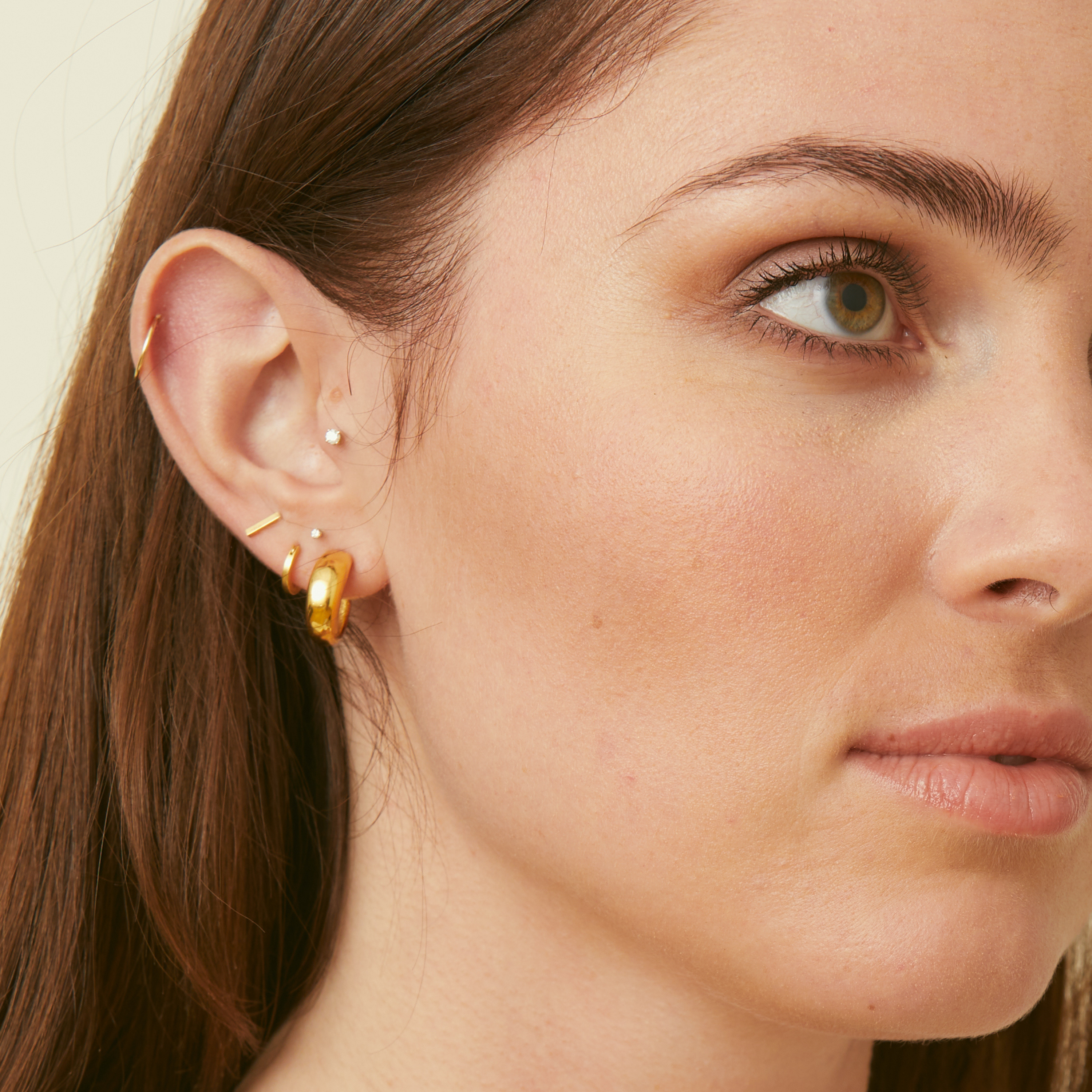 Médicis Gold Plated Earrings | Baccarat