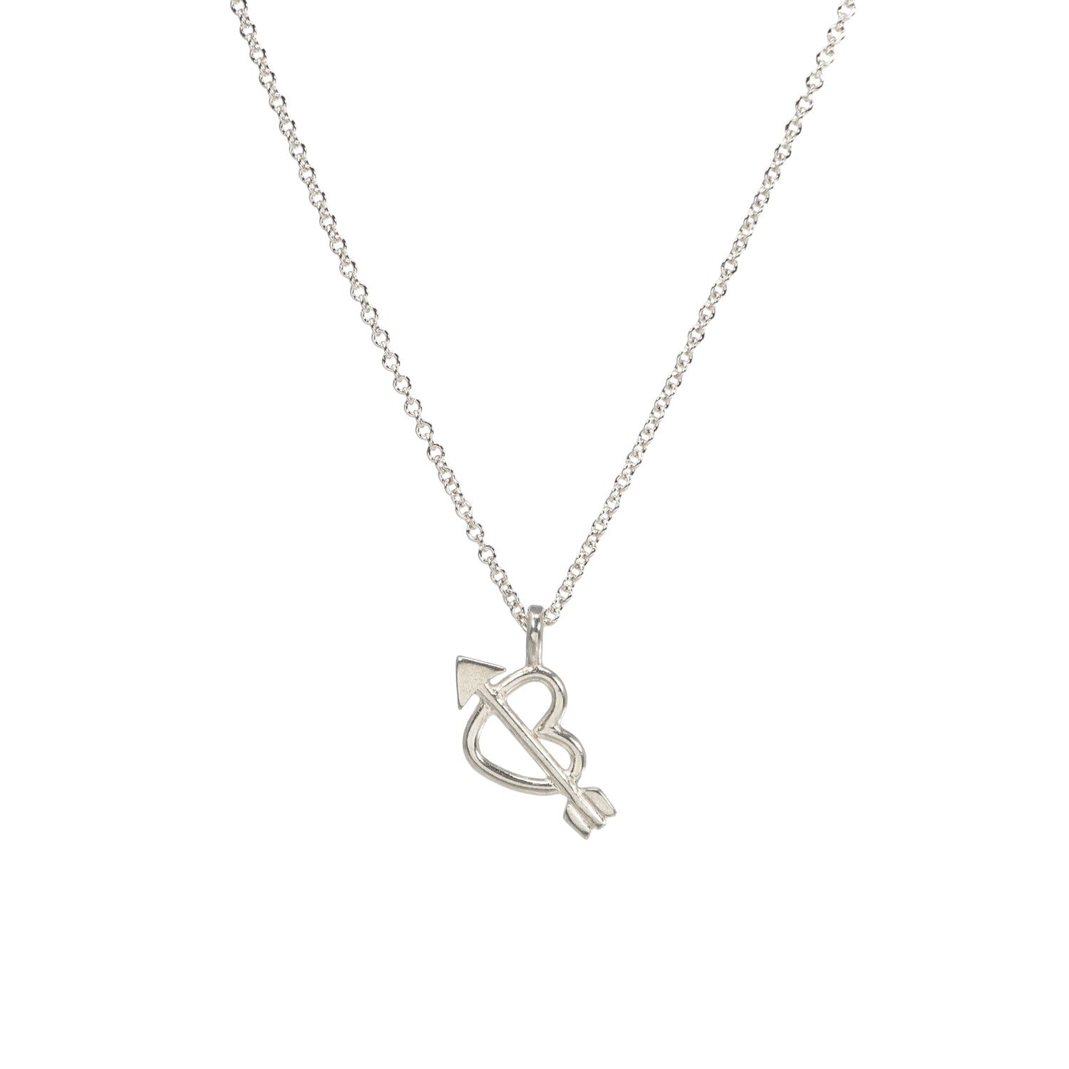 Love is the answer heart and arrow pendant necklace | Shop at Dogeared