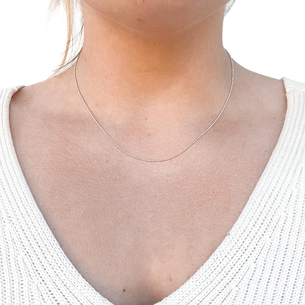 Buy Pretty Tiny Infinity Rose Gold Plated Sterling Silver Chain Necklace by  Mannash™ Jewellery